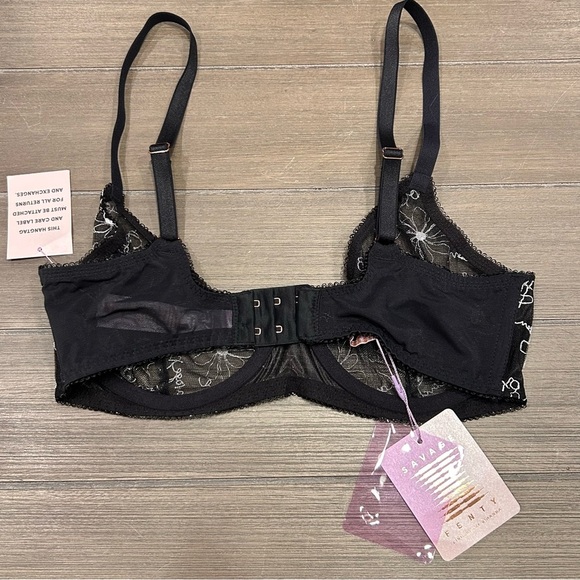 NWT! Savage x Fenty Dear Diary Bra - Picture 2 of 9